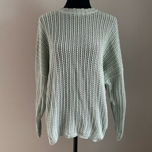 Rag and Bone Miley Light Green Crew Size S